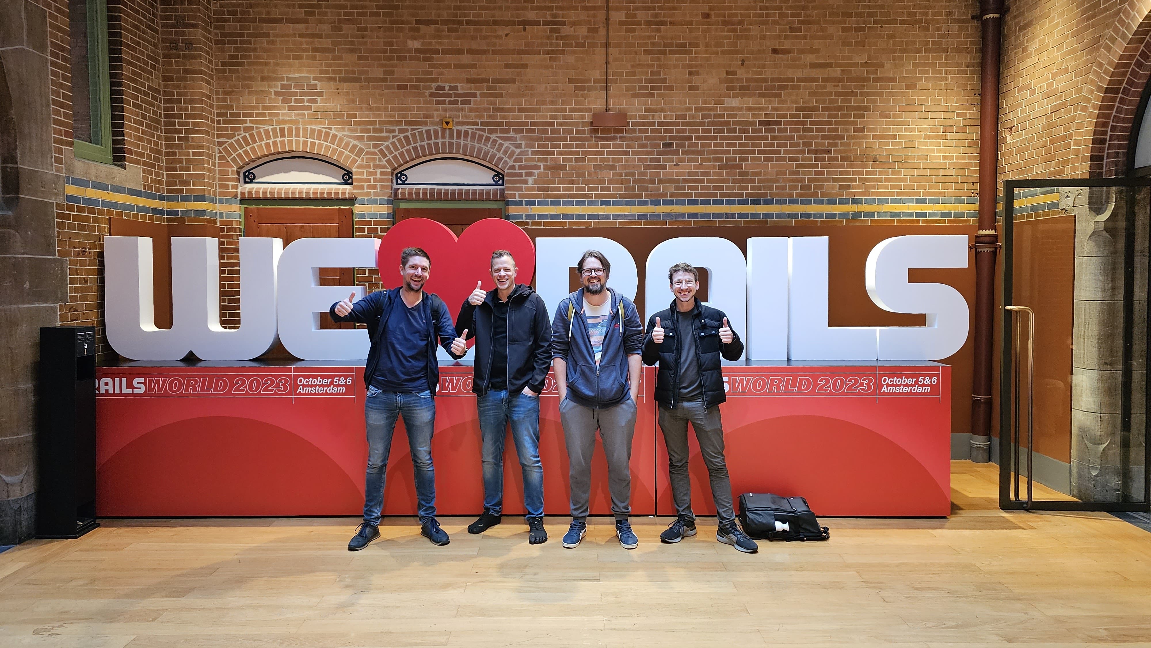 Rails World 20e verjaardag viering Beurs van Berlage